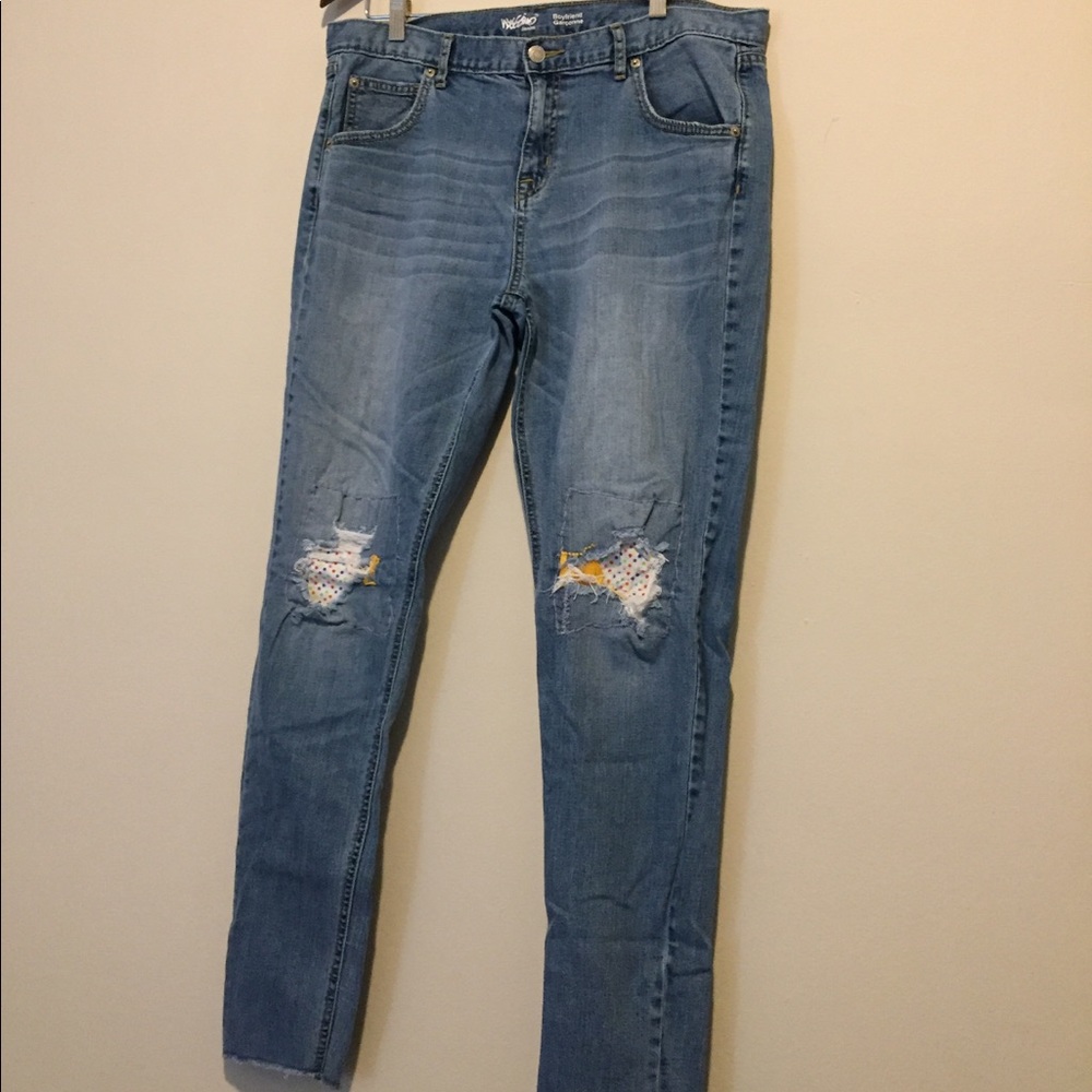 Tall 12/31 Mossimo Boyfriend Garçonne Denim Jeans